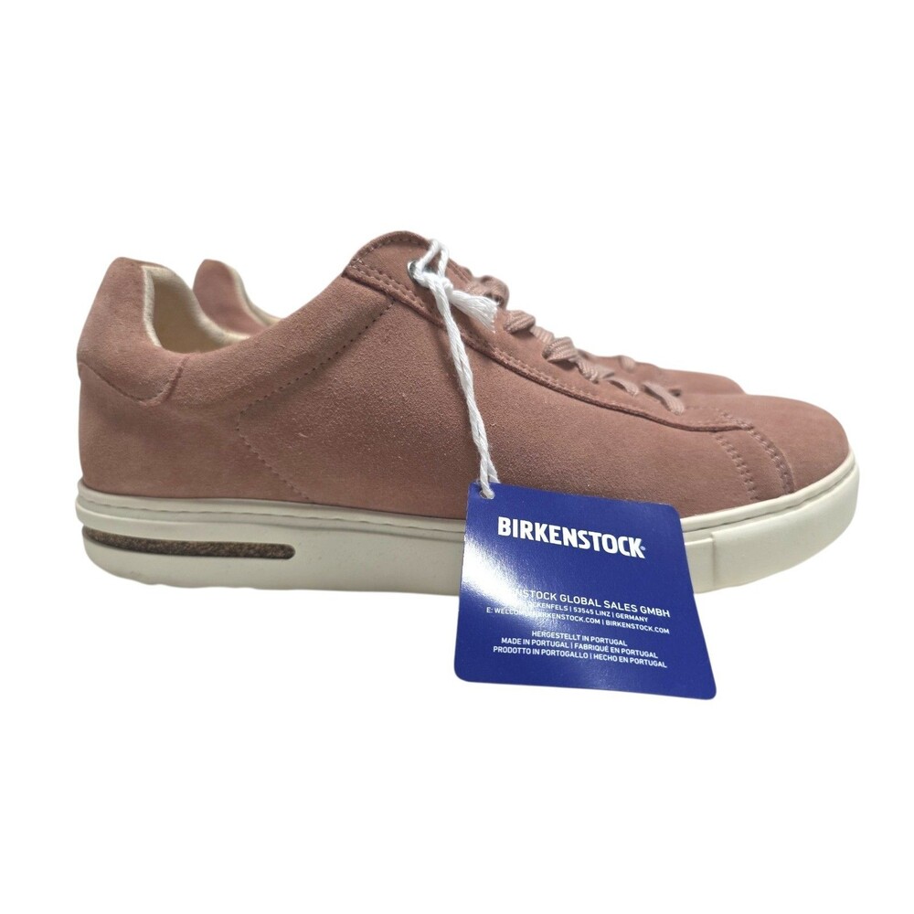 Birkenstock Bend Womens Low Top Sneaker Casual Shoes Pink Clay Suede EU 42 US 11